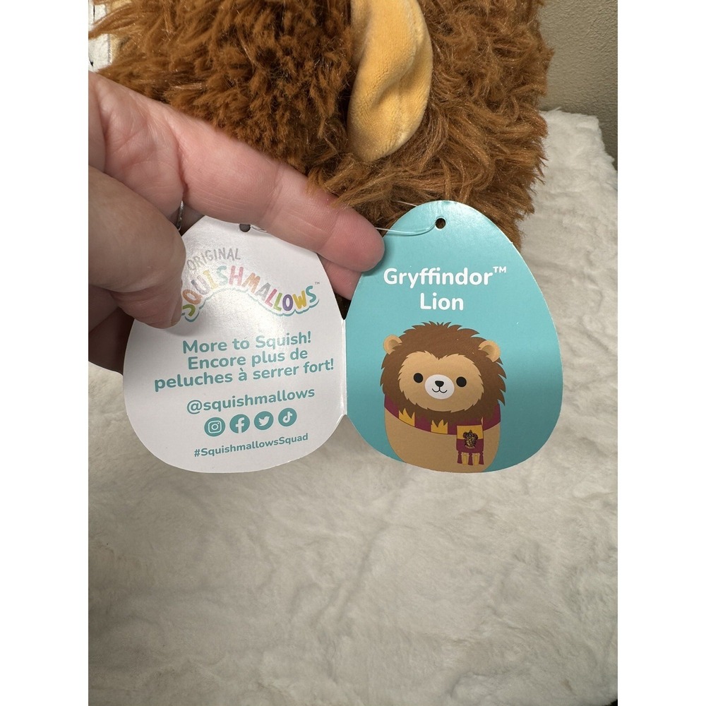 Squishmallows 10 inch Gryffindor Lion Harry Potter 2023 Kellytoy plush - Picture 3 of 10